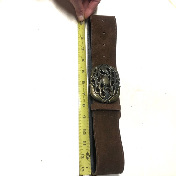 Vintage Phoebe couture suede leather belt xs - Picture 4 of 9